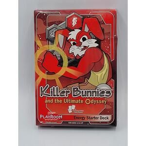 Killer Bunnies And The Ultimate Odyssey Energy Starter Deck Red Sealed